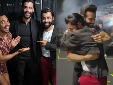 Embaixador em dose dupla! Gusttavo Lima divide palco com sósia em show na Bahia 31 Embaixador em dose dupla Gusttavo Lima divide palco com sosia