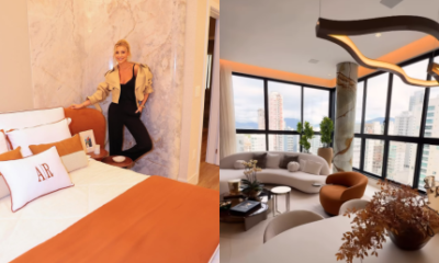 Esposa de Roberto Justus Ana Paula Siebert exibe novo apartamento