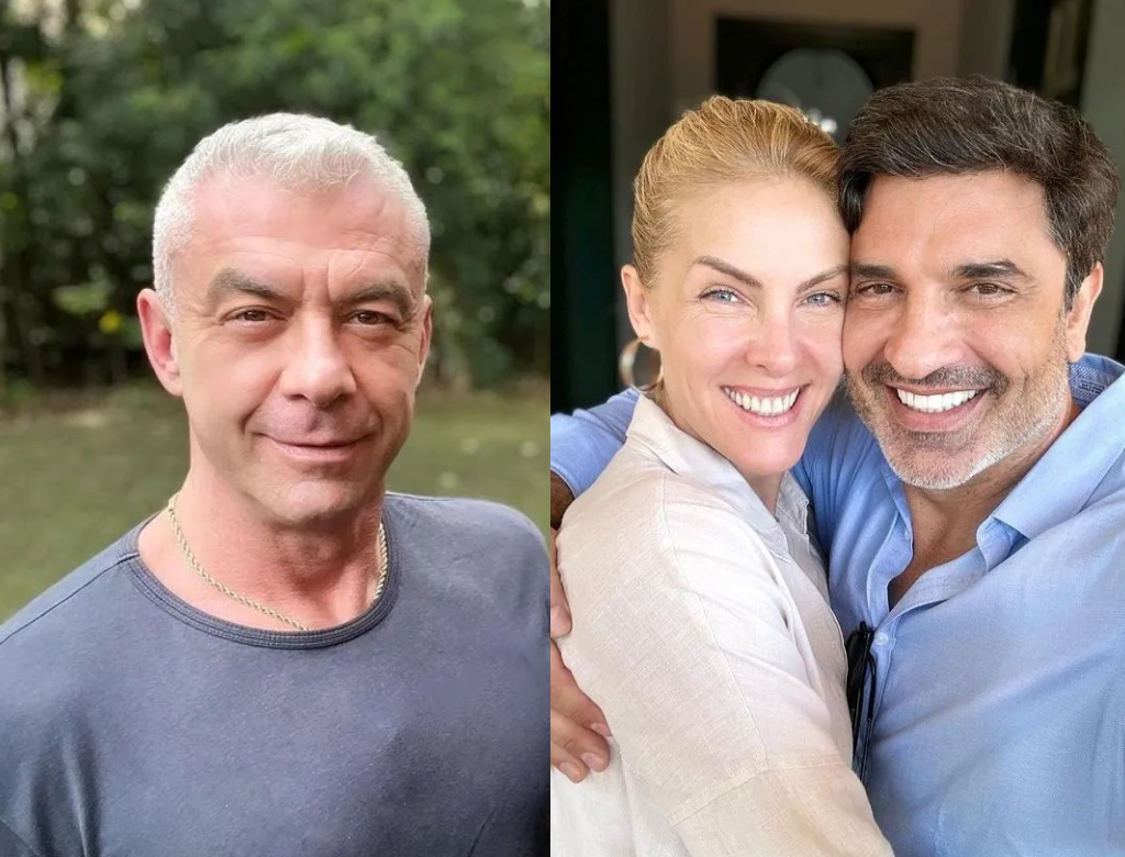 Alexandre, Ana Hickmann E Edu Guedes (foto Reprodução Redes Sociais)