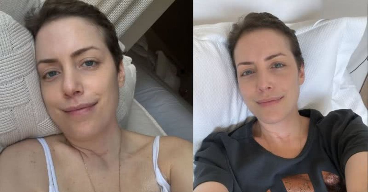 Fabiana Justus atualiza estado de saude apos contrair doenca
