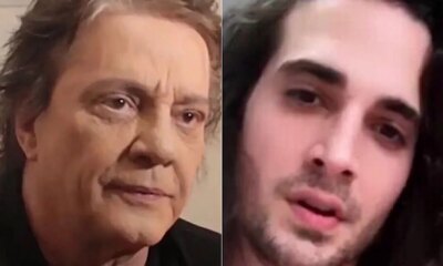 Fabio Jr reune tres filhas nos bastidores de show em