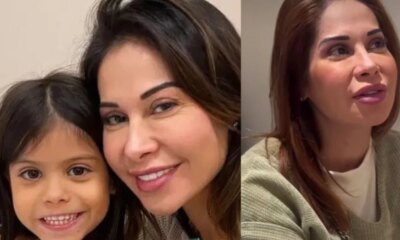 Filha de Maira Cardi e levada as pressas ao hospital