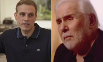 Filho de Francisco Cuoco expoe situacao do pai com colegas