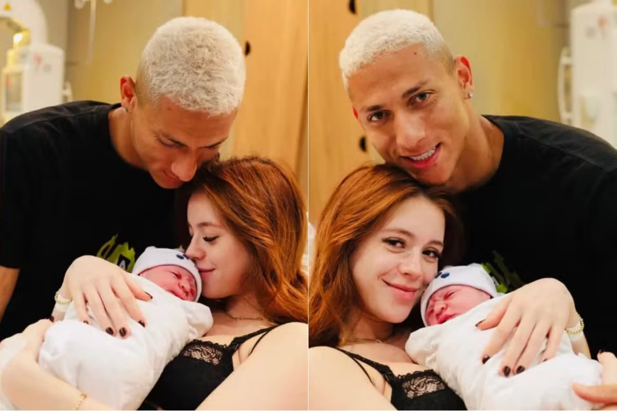 Filho de Richarlison nasce no Brasil e nome inusitado vira o centro das atenções 33 Filho de Richarlison nasce no Brasil e nome inusitado vira
