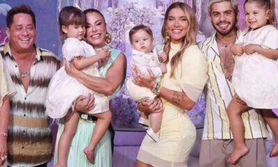 Foi essa a manifestacao de Leonardo depois da festa de