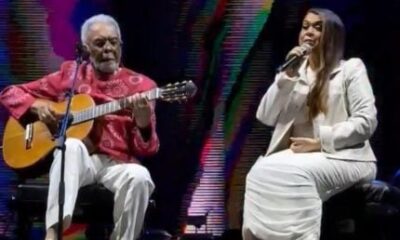Gilberto Gil comenta apoio que Preta Gil recebe em luta