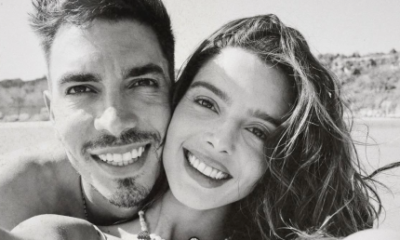 Giovanna Lancellotti se declara para Gabriel David antes do casamento