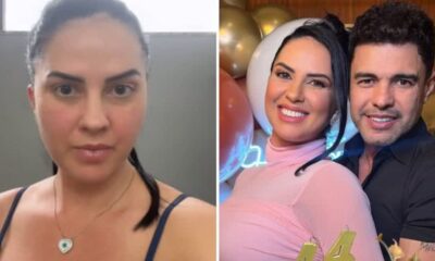 Graciele Lacerda se declara a Zeze Di Camargo em Dia