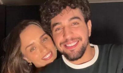 Gravida Rafa Kalimann da flagra Nattan com treinamento inusitado para