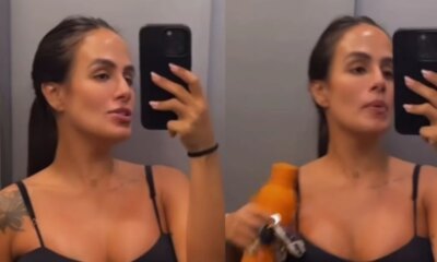 Gravida de Bento Carol Peixinho exibe barriguinha antes de treino