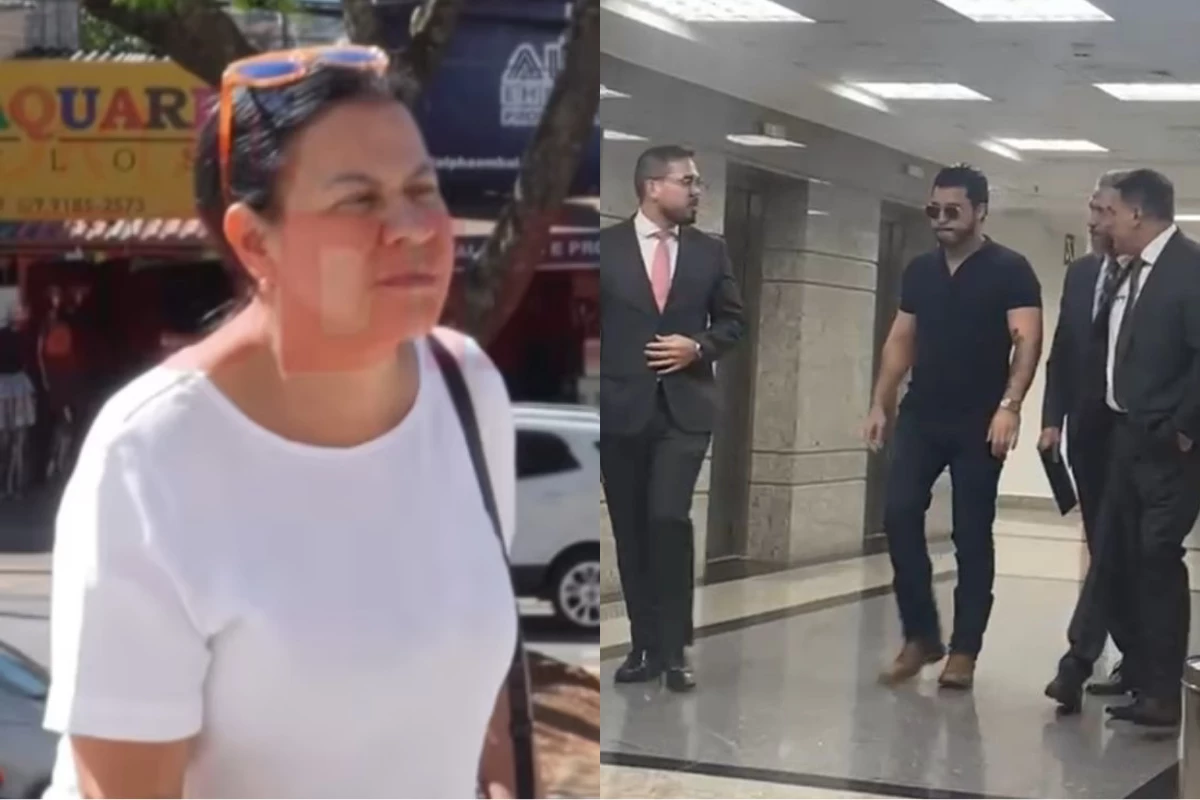 Guarda de Léo: Murilo Huff e Ruth Moreira se encontram em audiência de conciliação 31 Guarda de Leo Murilo Huff e Ruth Moreira se encontram