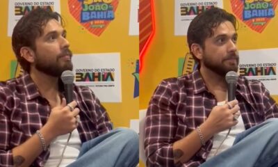 Gustavo Mioto e questionado sobre reconciliacao com Ana Castela e