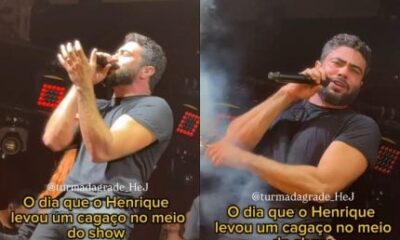 Henrique dupla de Juliano por pouco nao e atingido por