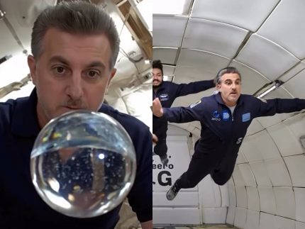 Huck vai ao espaco em video de IA para contar