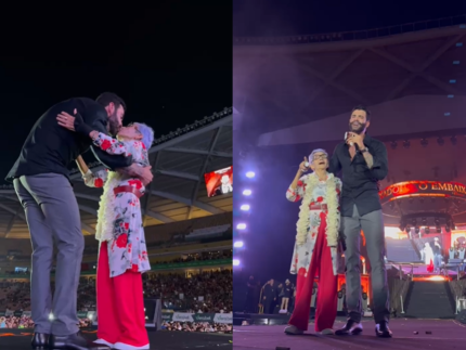 Idosa ganha selinho de Gusttavo Lima em show e se declara: “Não é amor de ir pra cama” 31 Idosa ganha selinho de Gusttavo Lima em show e se