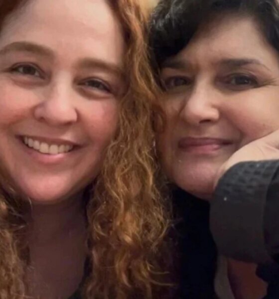 Inez Viana e Debora Lamm reatam namoro apos tres anos