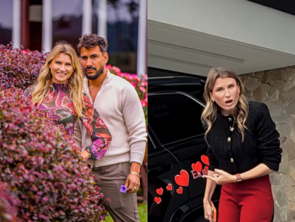 Julio Rocha surpreende esposa com presente inusitado: “propriedade da Karol” 30 Julio Rocha surpreende esposa com presente inusitado propriedade da Karol