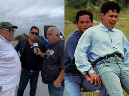 Leonardo retorna pela 1ª vez à cidade onde recebeu notícia da morte de Leandro, há 26 anos 31 Leonardo retorna pela 1a vez a cidade onde recebeu noticia