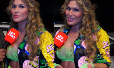 Livia Andrade comenta primeira cirurgia e cuidados com o corpo