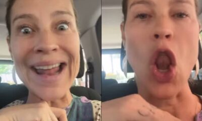 Luana Piovani se envolve em confusao durante voo queria arrebentar
