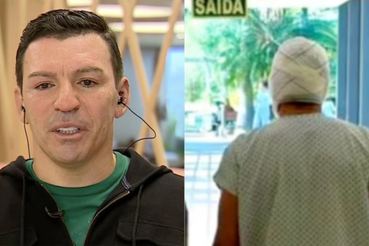Lúcio deixa hospital após 20 dias internado por queimaduras em explosão de lareira: ‘traumático’ 31 Lucio deixa hospital apos 20 dias internado por queimaduras em