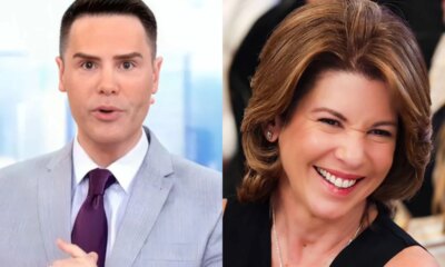 Luiz Bacci faz filha de Silvio Santos rir de orelha