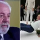 Lula tenta imitar movimento de acrobatas em evento na