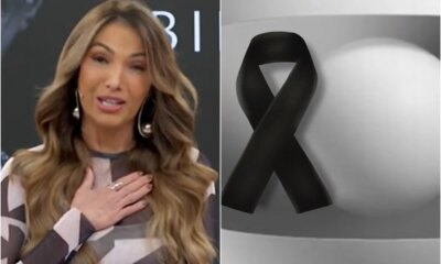 Luto de Patricia Poeta – apresentadora lamenta morte ao vivo