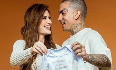 MC Guime e namorada contam o nome da bebe que