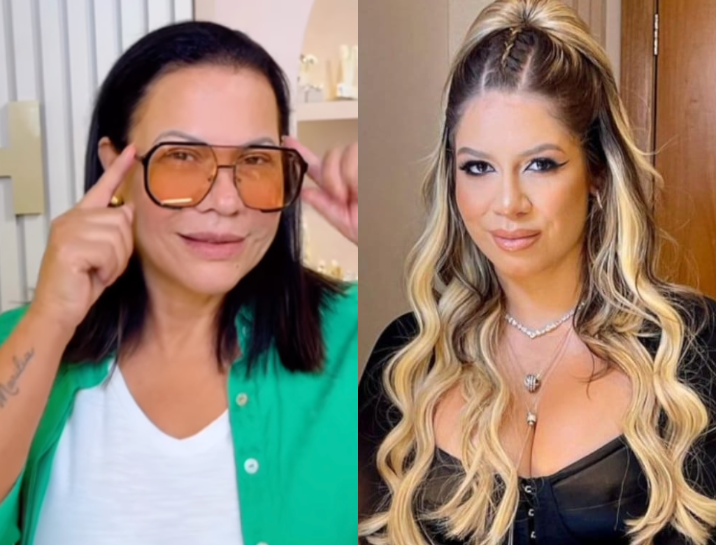 Mãe de Marília Mendonça é detonada por rifar itens da filha 37 Marília Mendonça E Dona Ruth (foto Reprodução Redes Sociais)