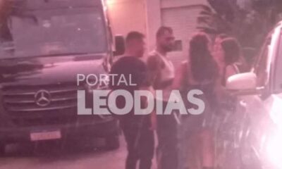 Maisa Silva e Gabigol sao vistos saindo juntos de festa