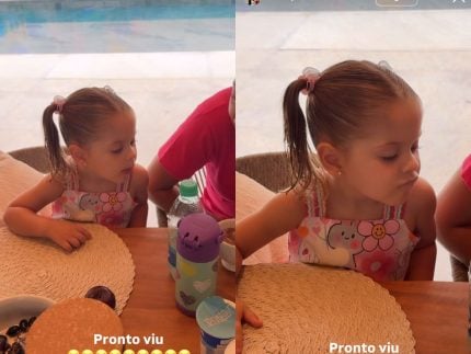 Maria Flor diverte ao contar como recusou tirar foto com