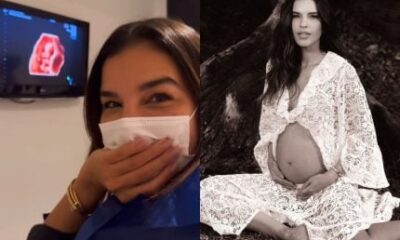 Mariana Rios compartilha primeiro ultrassom do filho Sinto tua vida