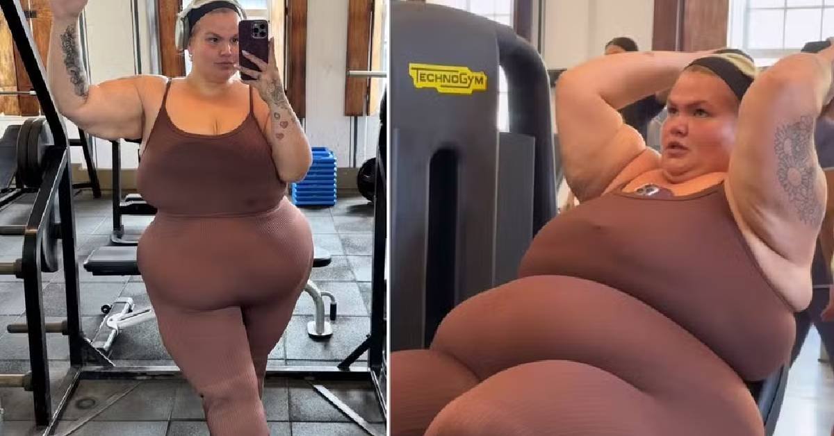 Mesmo nas férias, Thais Carla mantém rotina de treinos após cirurgia bariátrica 31 Mesmo nas ferias Thais Carla mantem rotina de treinos apos
