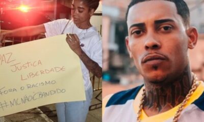 Mulher de Poze comemora apos Justica mandar soltar o cantor
