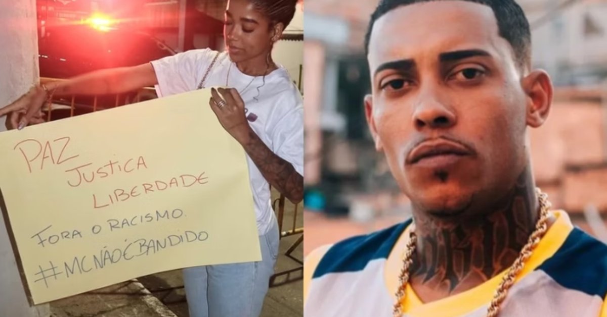 Mulher de Poze comemora apos Justica mandar soltar o cantor