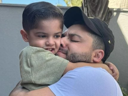 Murilo Huff crava que nao quer afastar o filho da