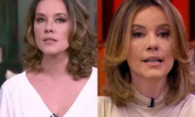 Natuza Nery e atingida na cabeca nos estudios da Globo