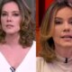 Natuza Nery e atingida na cabeca nos estudios da Globo