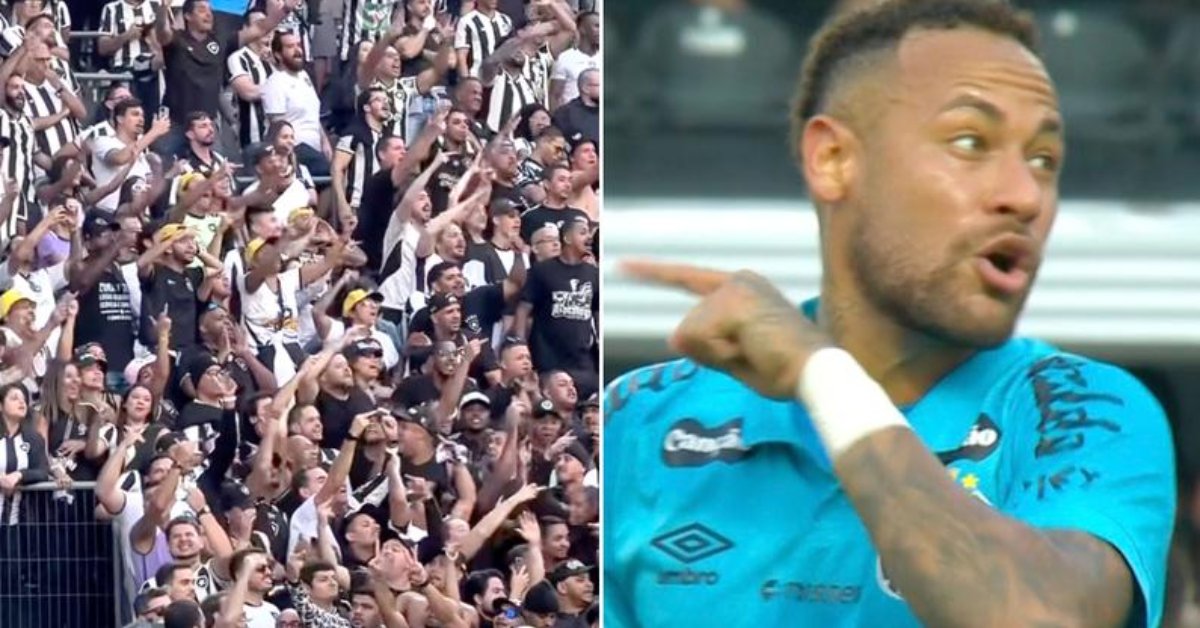 Neymar faz gol com a mão, sai de campo expulso e Santos perde para o Botafogo; jogador pediu desculpas 31 Neymar faz gol com a mao sai de campo