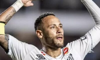 Neymar tem vinculo renovado com o Santos anuncia o clube