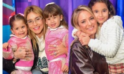 Noite das criancas Famosos levam os filhos para show de