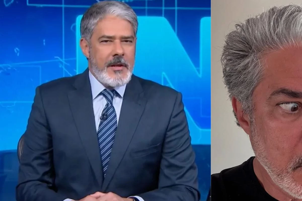Novo visual de William Bonner com cabelo comprido não passa despercebido: ‘Figurinha do zap’ 33 Novo visual de William Bonner com cabelo comprido nao passa