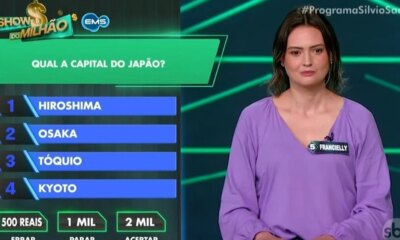 Participante do Show do Milhao pede ajuda em pergunta ‘facil