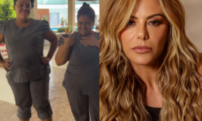 Poliana Rocha E Suas Funcionárias (foto Reprodução Redes Sociais)