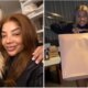 Presentes milionarios Ludmilla mima Brunna Goncalves com bolsa e cinto