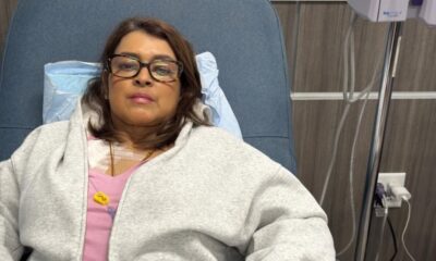 Preta Gil aparece em hospital para fazer anuncio em meio