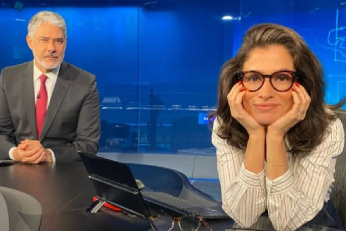Renata Vasconcellos tem contrato renovado e recebe menos da metade do que William Bonner 31 Renata Vasconcellos tem contrato renovado e recebe menos da metade