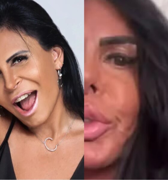 Sem filtro Gretchen surge de cara lavada e mostra resultado