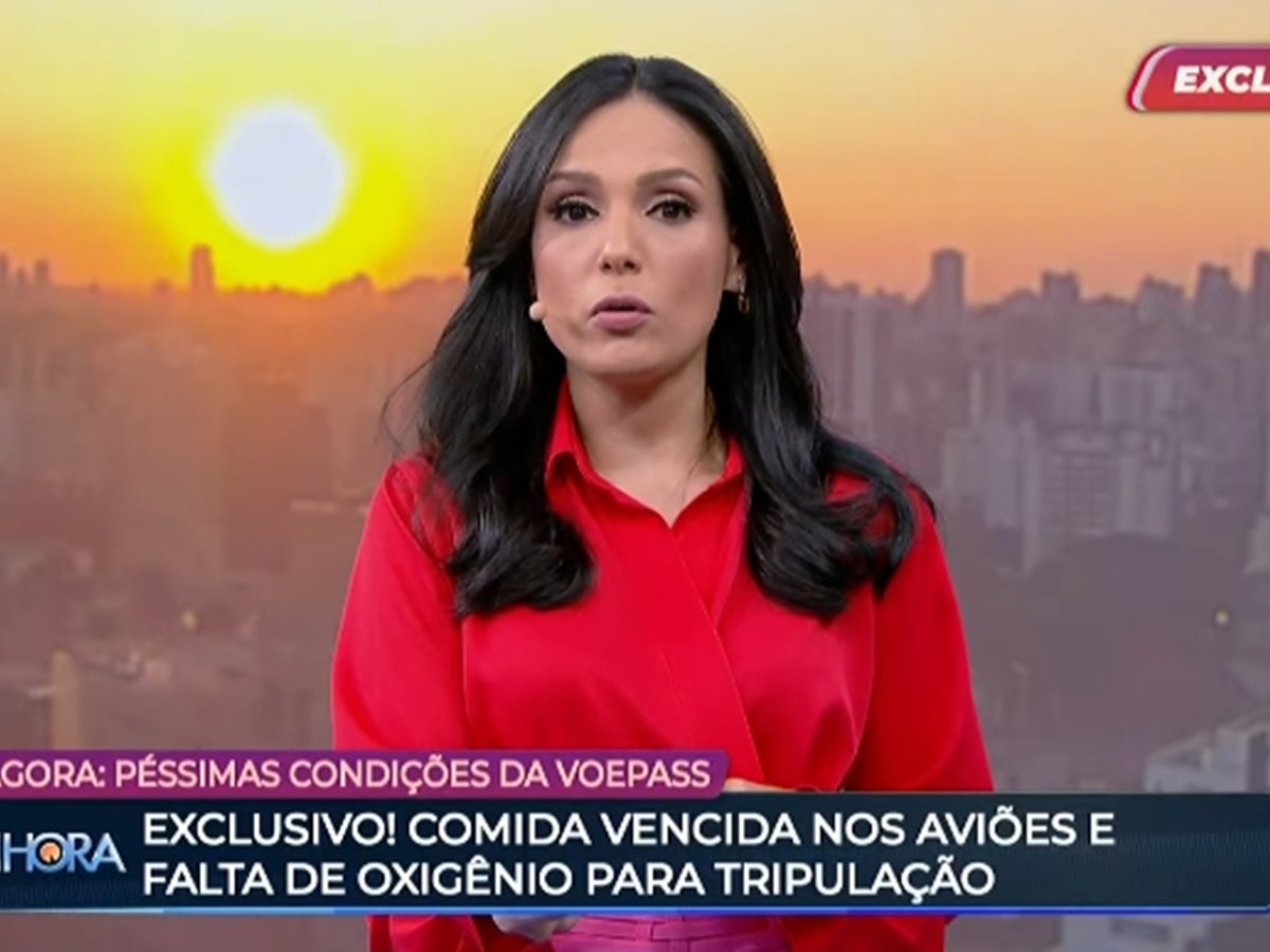 Márcia Dantas na apresentação do Tá na Hora, do SBT (Reprodução / SBT)
